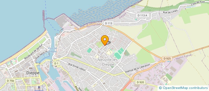 localisation de l'entreprise MONSIEUR BRUNO PESQUET à DIEPPE