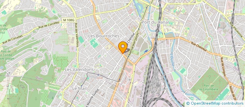 localisation de l'entreprise MONSIEUR BRUNO PETIOT à DIJON