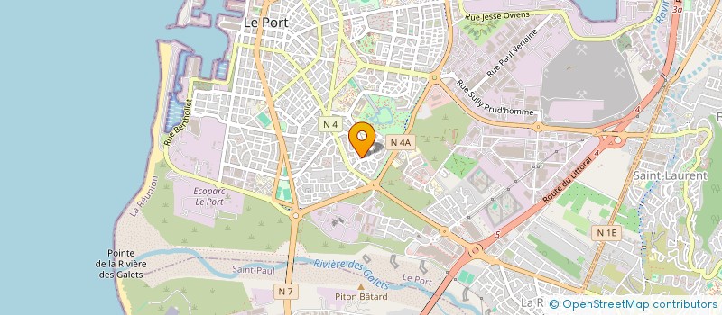 localisation de l'entreprise MONSIEUR BRUNO PETIT  LE PORT