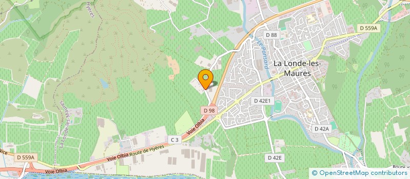 localisation de l'entreprise MONSIEUR BRUNO PETITJEAN à LA LONDE-LES-MAURES
