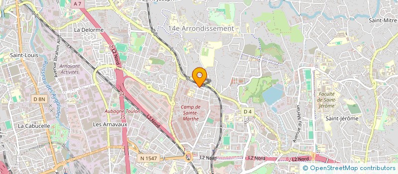 localisation de l'entreprise MONSIEUR BRUNO PETRY à MARSEILLE