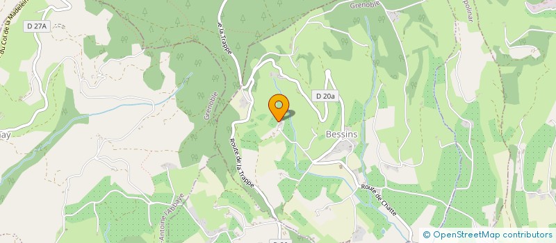 localisation de l'entreprise MONSIEUR BRUNO PEVET  BESSINS