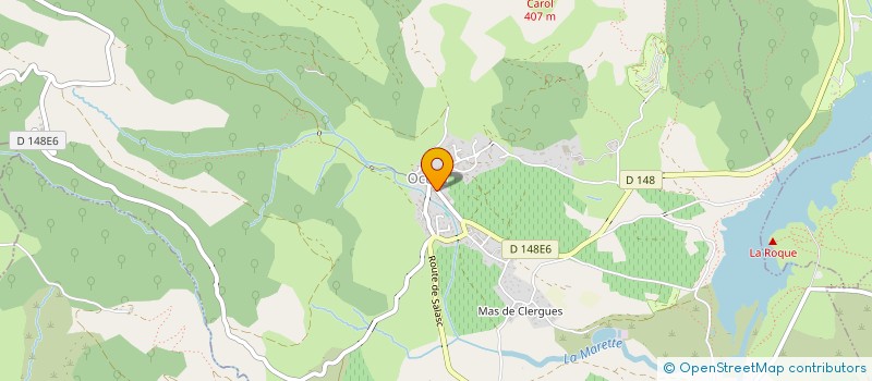 localisation de l'entreprise MONSIEUR BRUNO PEYRE  OCTON