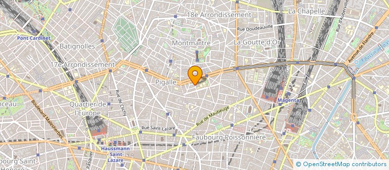 localisation de l'entreprise MONSIEUR BRUNO PEYRIDIEUX à PARIS