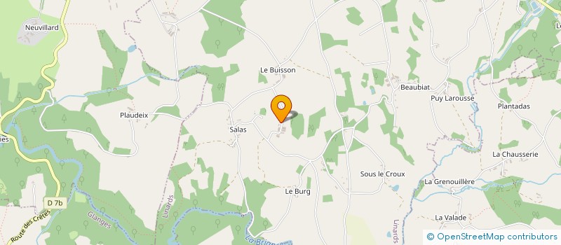 localisation de l'entreprise MONSIEUR BRUNO PEYRONNET à LINARDS