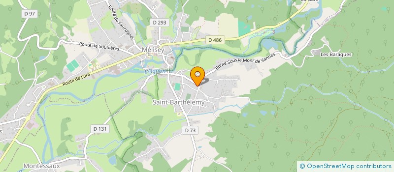 localisation de l'entreprise MONSIEUR BRUNO PHEULPIN  MELISEY