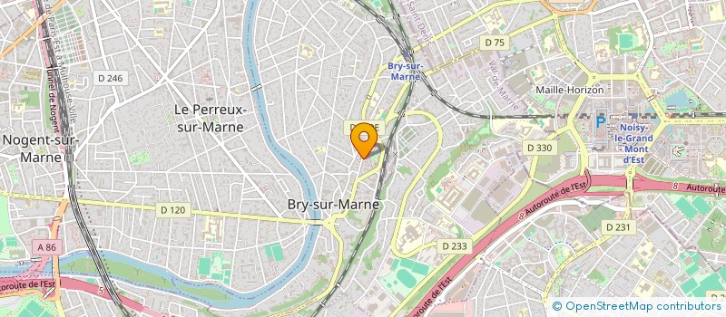 localisation de l'entreprise MONSIEUR BRUNO PHILIP  BRY-SUR-MARNE