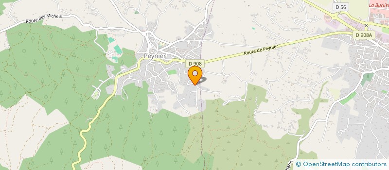 localisation de l'entreprise MONSIEUR BRUNO PHILIPPE  PEYNIER