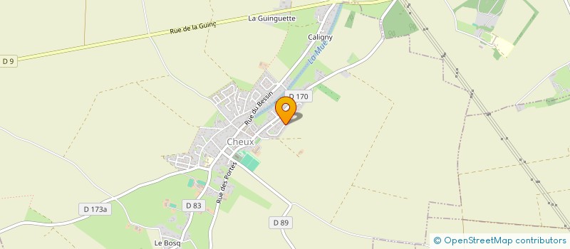 localisation de l'entreprise MONSIEUR BRUNO PHILOXENE  THUE ET MUE