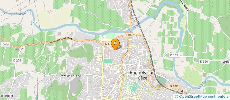 localisation de l'entreprise MONSIEUR BRUNO PICARD à BAGNOLS-SUR-CEZE