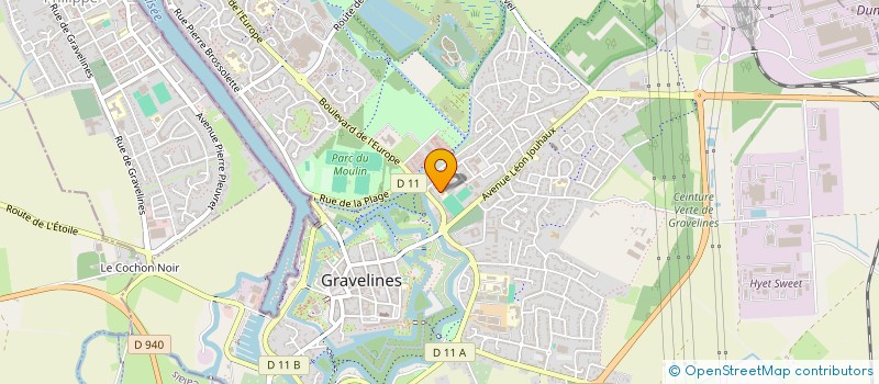localisation de l'entreprise MONSIEUR BRUNO PICOTIN à GRAVELINES