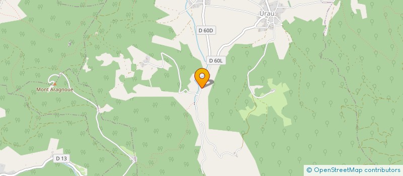 localisation de l'entreprise MONSIEUR BRUNO PIERRE WAGNER  URAU