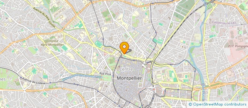 localisation de l'entreprise MONSIEUR BRUNO PIESSET à MONTPELLIER