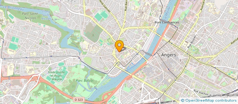 localisation de l'entreprise MONSIEUR BRUNO PIGALE à ANGERS