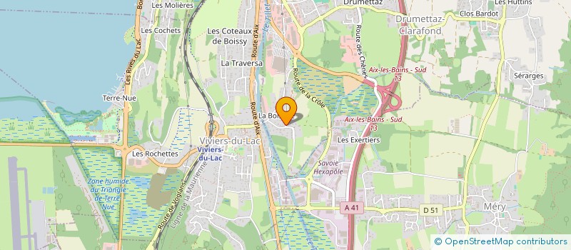 localisation de l'entreprise MONSIEUR BRUNO PIGATO à DRUMETTAZ-CLARAFOND
