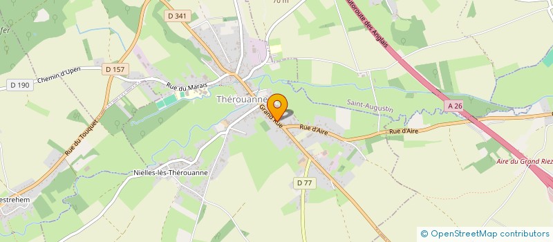 localisation de l'entreprise MONSIEUR BRUNO PIGNON  THEROUANNE