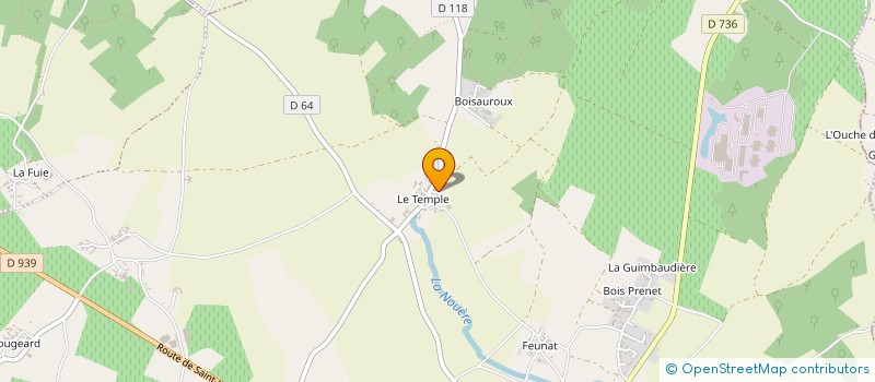 localisation de l'entreprise MONSIEUR BRUNO PINEAU à ROUILLAC