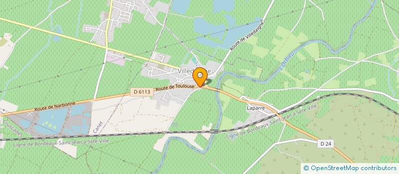 localisation de l'entreprise MONSIEUR BRUNO PINOL  VILLEDAIGNE