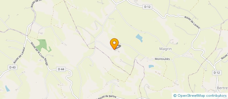 localisation de l'entreprise MONSIEUR BRUNO PINON  MAGRIN