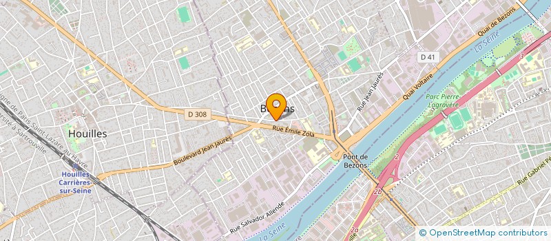 localisation de l'entreprise MONSIEUR BRUNO PINTO PEREIRA  BEZONS