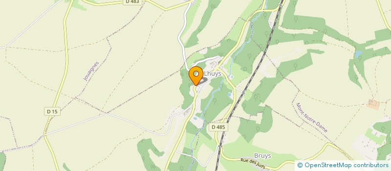 localisation de l'entreprise MONSIEUR BRUNO PIRES  LHUYS