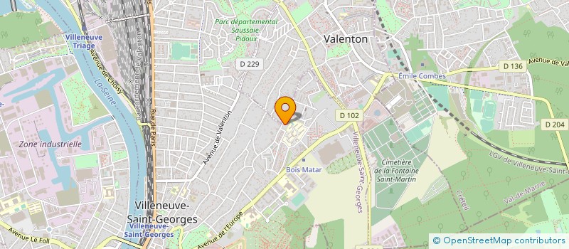 localisation de l'entreprise MONSIEUR BRUNO PIRES ALMEIDA à VILLENEUVE-SAINT-GEORGES