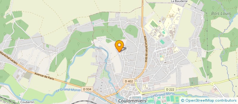 localisation de l'entreprise MONSIEUR BRUNO PIZZOCOLO à COULOMMIERS