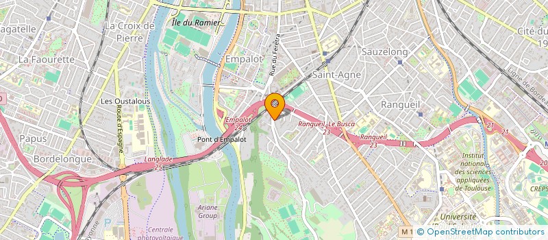 localisation de l'entreprise MONSIEUR BRUNO PLANTADE à TOULOUSE