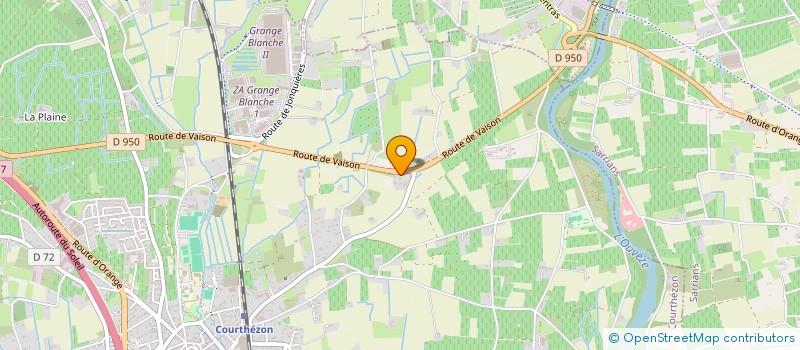 localisation de l'entreprise MONSIEUR BRUNO PLANTIN  COURTHEZON