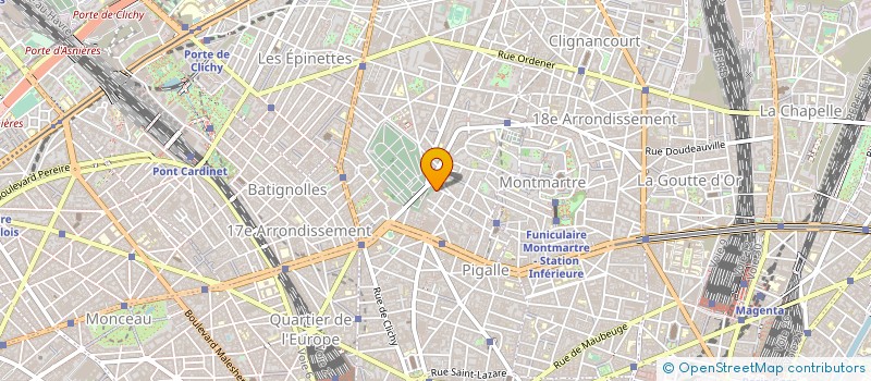 localisation de l'entreprise MONSIEUR BRUNO PLOMION à PARIS