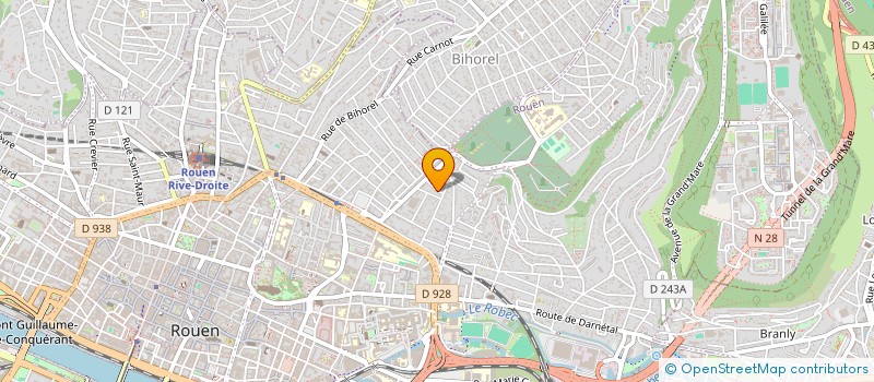 localisation de l'entreprise MONSIEUR BRUNO POCHULU à ROUEN