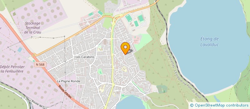 localisation de l'entreprise MONSIEUR BRUNO POIRIER  FOS-SUR-MER