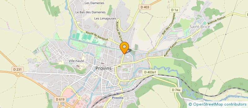 localisation de l'entreprise MONSIEUR BRUNO POLLET à PROVINS