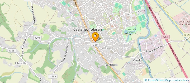 localisation de l'entreprise MONSIEUR BRUNO POMMIER à CASTANET-TOLOSAN