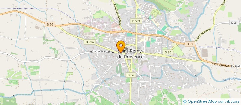 localisation de l'entreprise MONSIEUR BRUNO POUJOL  SAINT-REMY-DE-PROVENCE