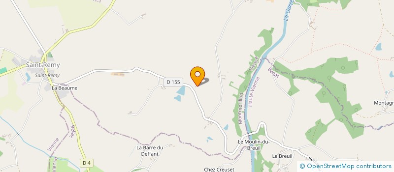 localisation de l'entreprise MONSIEUR BRUNO POULET à LATHUS-SAINT-REMY