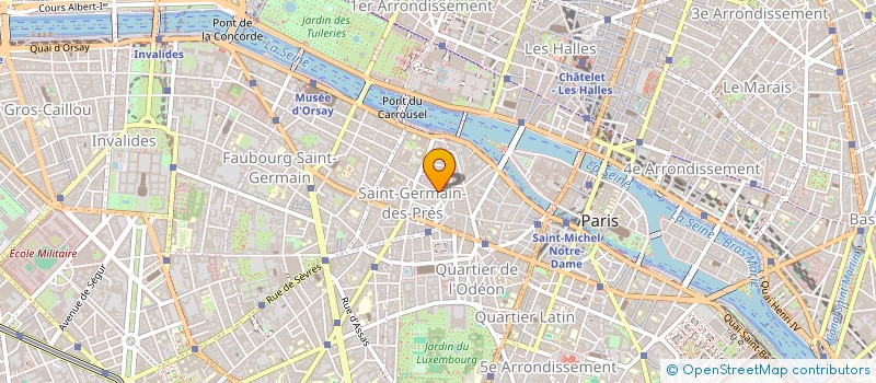 localisation de l'entreprise MONSIEUR BRUNO PRADELS  PARIS