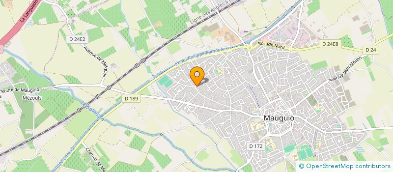 localisation de l'entreprise MONSIEUR BRUNO PRIEUR  MAUGUIO