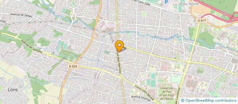 localisation de l'entreprise MONSIEUR BRUNO PRUDHOMME à LESCAR