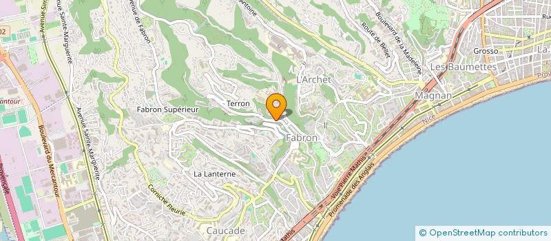 localisation de l'entreprise MONSIEUR BRUNO PUDDU à NICE