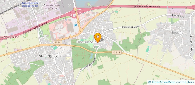 localisation de l'entreprise MONSIEUR BRUNO QUENARDEL à FLINS-SUR-SEINE