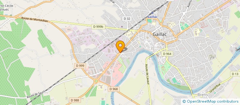 localisation de l'entreprise MONSIEUR BRUNO QUESSADA à GAILLAC