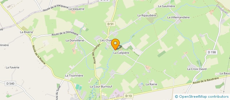 localisation de l'entreprise MONSIEUR BRUNO QUETEL  HAMBYE