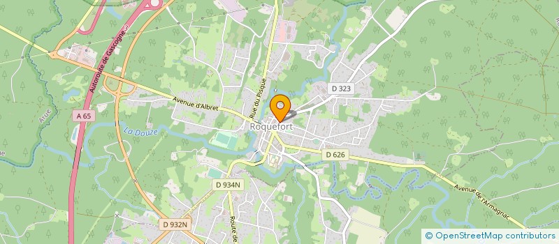 localisation de l'entreprise MONSIEUR BRUNO QUIGNARD  ROQUEFORT