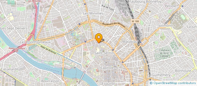 localisation de l'entreprise MONSIEUR BRUNO QUINTANA à TOULOUSE