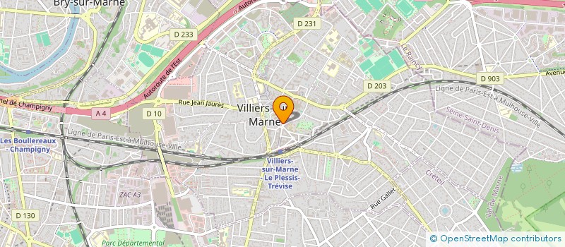 localisation de l'entreprise MONSIEUR BRUNO QUINTIN  VILLIERS-SUR-MARNE