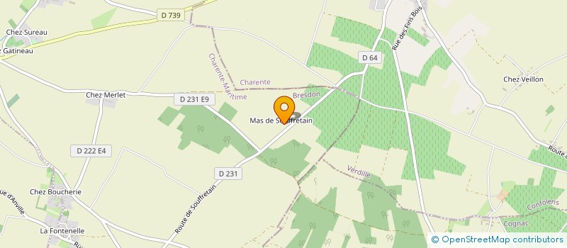 localisation de l'entreprise MONSIEUR BRUNO RABIOUX  MASSAC