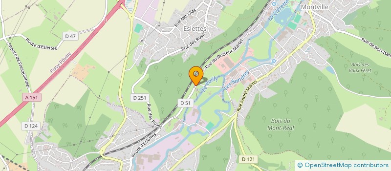 localisation de l'entreprise MONSIEUR BRUNO RAIMBOURG  ESLETTES