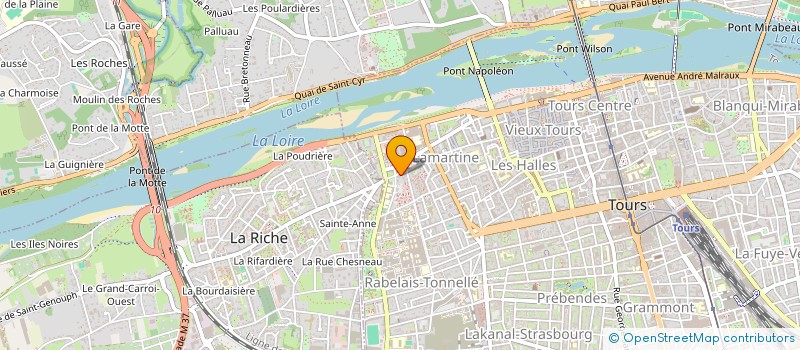localisation de l'entreprise MONSIEUR BRUNO RAJNAK à TOURS
