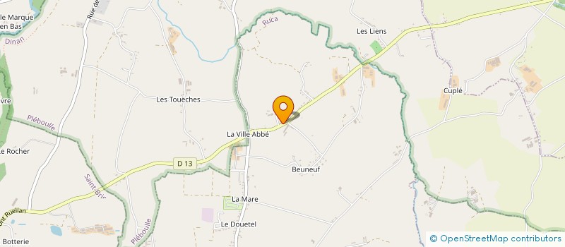 localisation de l'entreprise MONSIEUR BRUNO RAMEIX  RUCA